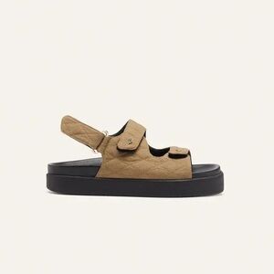 ba&sh CRATCH Tan Sandals